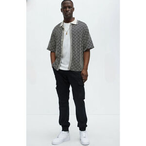 Novamen New! Kryptonite Black Cargo Pants